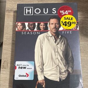 House Season Five DVD Set Factory Sealed NEW